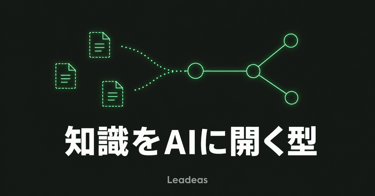 組織の知識をAIエージェントに開く型——Google Cloud「Open Knowledge Format(OKF)」が示したMarkdown設計